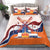 Netherlands King's Day Bedding Set Windmill With Nederland Pattern