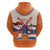 Netherlands King's Day Hoodie Windmill With Nederland Pattern