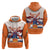 Netherlands King's Day Hoodie Windmill With Nederland Pattern