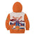 Netherlands King's Day Kid Hoodie Windmill With Nederland Pattern