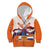 Netherlands King's Day Kid Hoodie Windmill With Nederland Pattern