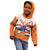 Netherlands King's Day Kid Hoodie Windmill With Nederland Pattern