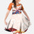 Netherlands King's Day Kid Short Sleeve Dress Windmill With Nederland Pattern