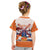 Netherlands King's Day Kid T Shirt Windmill With Nederland Pattern