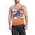 Netherlands King's Day Men Tank Top Windmill With Nederland Pattern