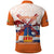 Netherlands King's Day Polo Shirt Windmill With Nederland Pattern