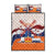 Netherlands King's Day Quilt Bed Set Windmill With Nederland Pattern