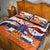 Netherlands King's Day Quilt Bed Set Windmill With Nederland Pattern