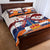 Netherlands King's Day Quilt Bed Set Windmill With Nederland Pattern