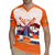 Netherlands King's Day Rugby Jersey Windmill With Nederland Pattern