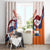 Netherlands King's Day Window Curtain Windmill With Nederland Pattern