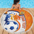 Custom Netherlands Football Beach Blanket 2025 Go Champions Holland