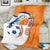 Custom Netherlands Football Blanket 2025 Go Champions Holland