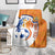 Custom Netherlands Football Blanket 2025 Go Champions Holland