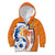 Custom Netherlands Football Kid Hoodie 2025 Go Champions Holland