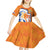 Custom Netherlands Football Kid Short Sleeve Dress 2025 Go Champions Holland