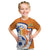 Custom Netherlands Football Kid T Shirt 2025 Go Champions Holland