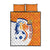 Custom Netherlands Football Quilt Bed Set 2025 Go Champions Holland