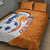 Custom Netherlands Football Quilt Bed Set 2025 Go Champions Holland