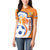 Custom Netherlands Football Women Polo Shirt 2025 Go Champions Holland