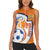 Custom Netherlands Football Women Sleeveless Polo Shirt 2025 Go Champions Holland