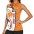 Custom Netherlands Football Women Sleeveless Polo Shirt 2025 Go Champions Holland