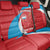 Custom Luxembourg Football Back Car Seat Cover Allez Les Lions Rouges