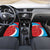 Custom Luxembourg Football Car Mats Allez Les Lions Rouges