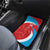 Custom Luxembourg Football Car Mats Allez Les Lions Rouges