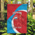 Custom Luxembourg Football Garden Flag Allez Les Lions Rouges