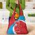 Custom Luxembourg Football Grocery Bag Allez Les Lions Rouges