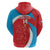 Custom Luxembourg Football Hoodie Allez Les Lions Rouges