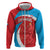 Custom Luxembourg Football Hoodie Allez Les Lions Rouges