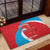 Custom Luxembourg Football Rubber Doormat Allez Les Lions Rouges