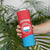 Custom Luxembourg Football Skinny Tumbler Allez Les Lions Rouges