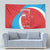 Custom Luxembourg Football Tapestry Allez Les Lions Rouges