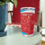 Custom Luxembourg Football Tumbler Cup Allez Les Lions Rouges