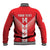 Custom Malta Football Baseball Jacket Maltese Cross Sporty Style