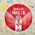 Custom Malta Football Beach Blanket Maltese Cross Sporty Style