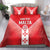 Custom Malta Football Bedding Set Maltese Cross Sporty Style