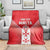 Custom Malta Football Blanket Maltese Cross Sporty Style