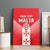 Custom Malta Football Canvas Wall Art Maltese Cross Sporty Style