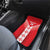 Custom Malta Football Car Mats Maltese Cross Sporty Style