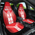 Custom Malta Football Car Seat Cover Maltese Cross Sporty Style