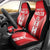 Custom Malta Football Car Seat Cover Maltese Cross Sporty Style