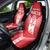 Custom Malta Football Car Seat Cover Maltese Cross Sporty Style