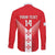 Custom Malta Football Long Sleeve Button Shirt Maltese Cross Sporty Style