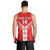 Custom Malta Football Men Tank Top Maltese Cross Sporty Style