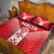 Custom Malta Football Quilt Bed Set Maltese Cross Sporty Style