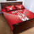 Custom Malta Football Quilt Bed Set Maltese Cross Sporty Style